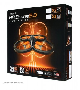 Parrot AR.Drone 2.0 Power Edition box